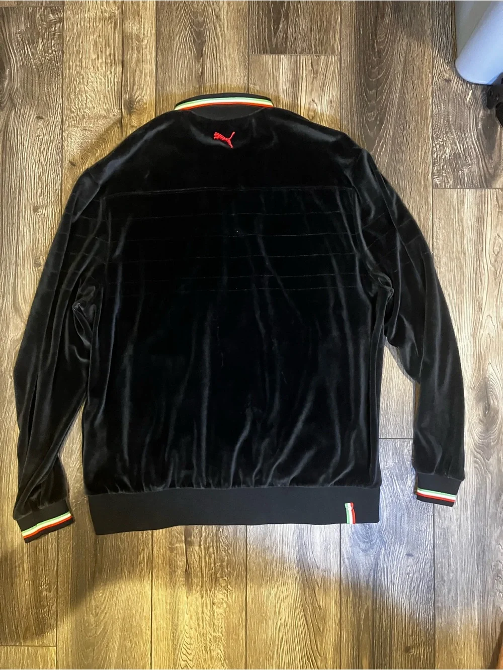 PUMA x Ferrari Velour Zip Up Track Suit Men’s XXL Jacket Scuderia F1 Vintage Y2K